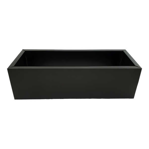 Black Metal Planter Medium Planters & Vases