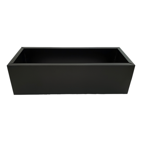 Black Metal Planter Medium Planters & Vases