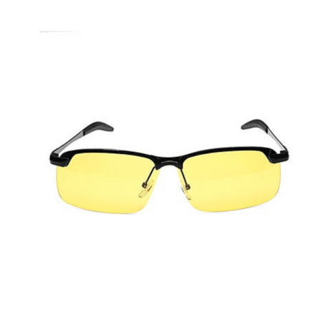 Black Frame Night Driving Anti Glare Glasses Polarized Uv400 Rainy Driver Safety Sunglasses