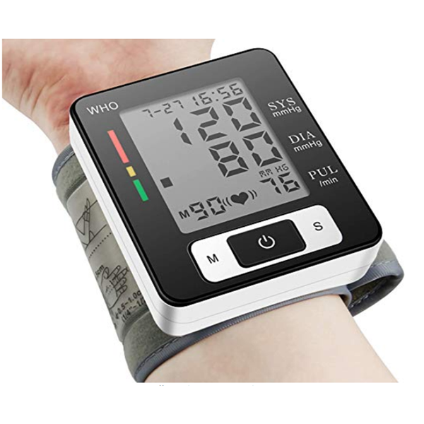 Blood Pressure Monitor Portable Care Electronic Watch With Wristband Automatic Blood Pressure Monitoring