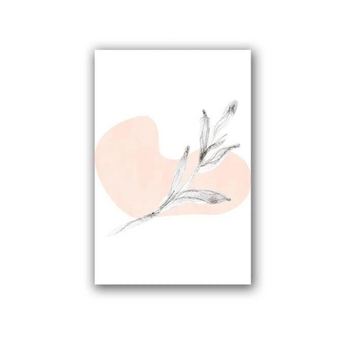 Bloom Canvas Modern Nordic Decor Wall Art Posters & Prints