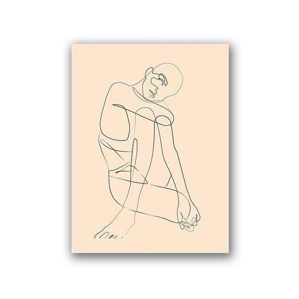 Bloom Canvas Modern Nordic Decor Wall Art Posters & Prints