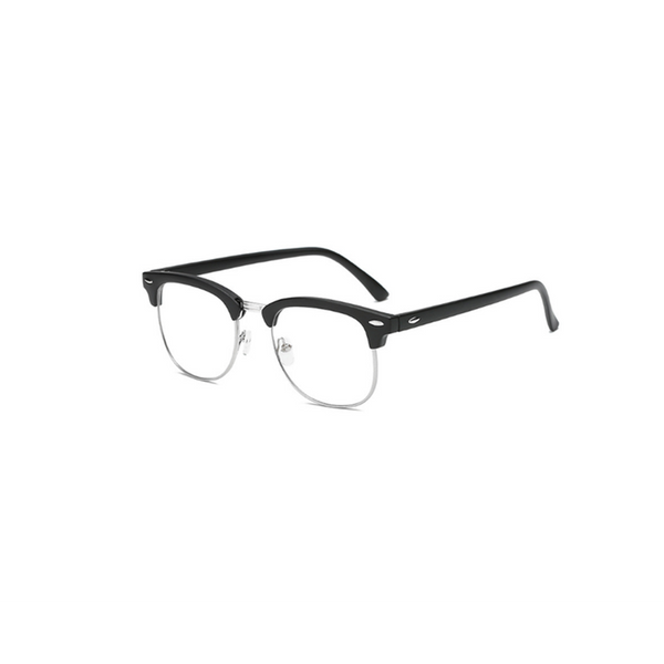 Blue Light Blocking Myopia Glasses Semi Rimless Lens Eyewear Frame 1 Eyeglass Frames