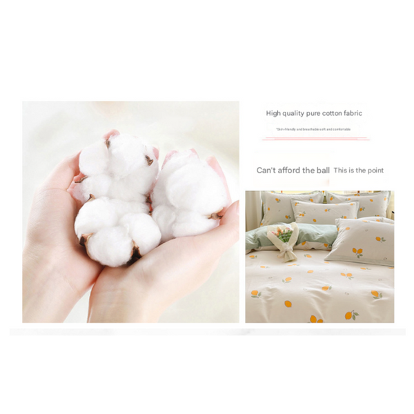 Blue Heart 100% Cotton Pillowcase Set (Pack Of 2) Breathable Size 48X74cm Pure Covers Pillow Cases