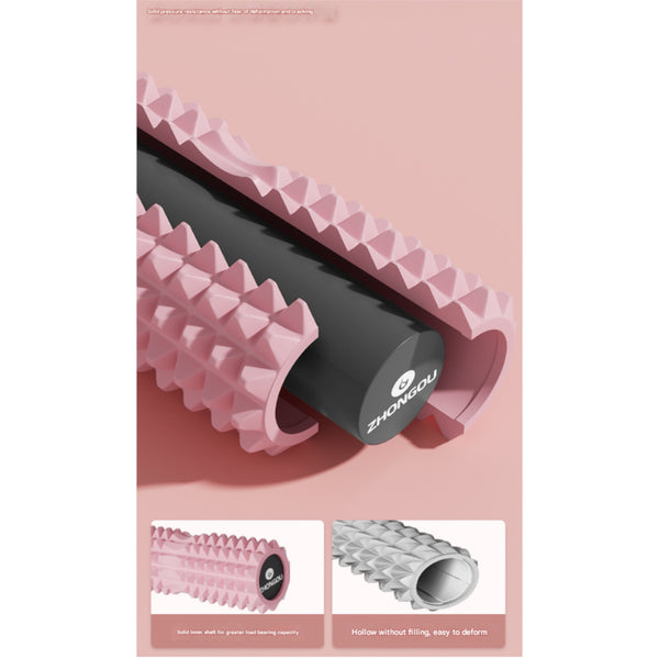 Blue High Density 3D Trigger Point Foam Roller Solid Core Massager For Deep Tissue Muscle Recovery & Yoga Foam Rollers