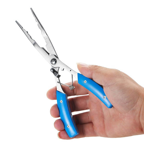 Multifunctional Fishing Plier Stainless Steel Carp Tackle Cut Line Cutter Scissors Pliers & Hook Removers