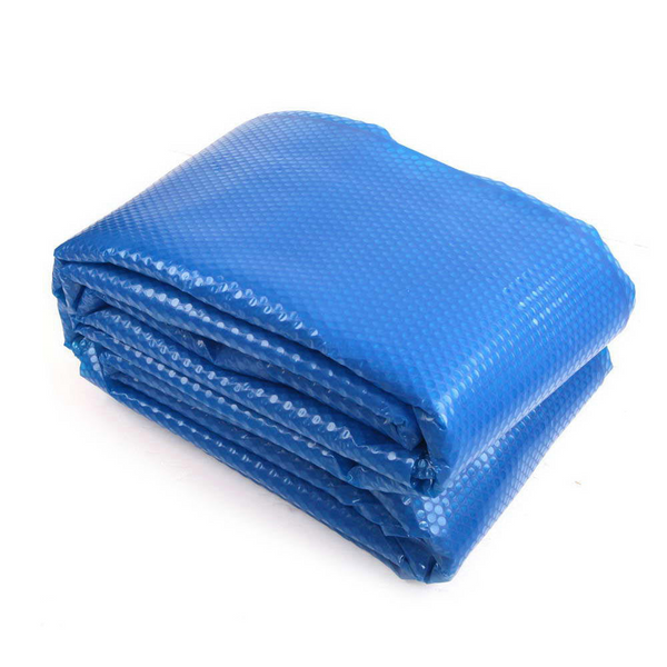 Aquabuddy Pool Cover 500 Micron 8.5X4.2M Swimming Solar Blanket Blue Silver Pool Covers
