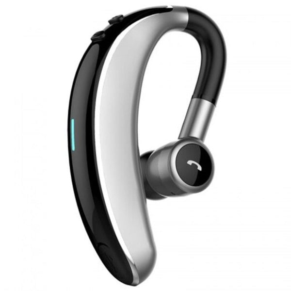 Bluetooth 5.0 Headset Wireless Earphone For Iphone Huawei Xiaomi Silver Headsets
