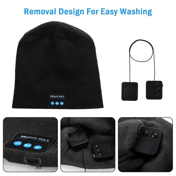 Bluetooth Beanie Hat Wireless Smart Hats & Headwear
