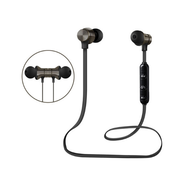 Bluetooth Headset 5.0 Magnetic Sport Wireless In Ear Headphones Hifi Stereo Deep Bass Headsets