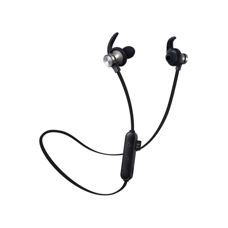 Bluetooth Headset 5.0 Pluggable Card Mp3 Wireless Sports Binaural True Stereo Hanging Neck Mag Netic Earplugs Headsets