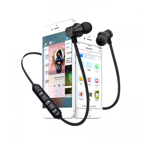 Bluetooth Headset Wireless Earbud Earphone Black