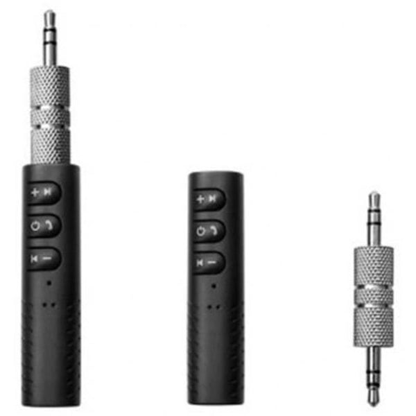 Bluetooth Receiver 3.5 Mm Audio Car Aux Adaptor Black