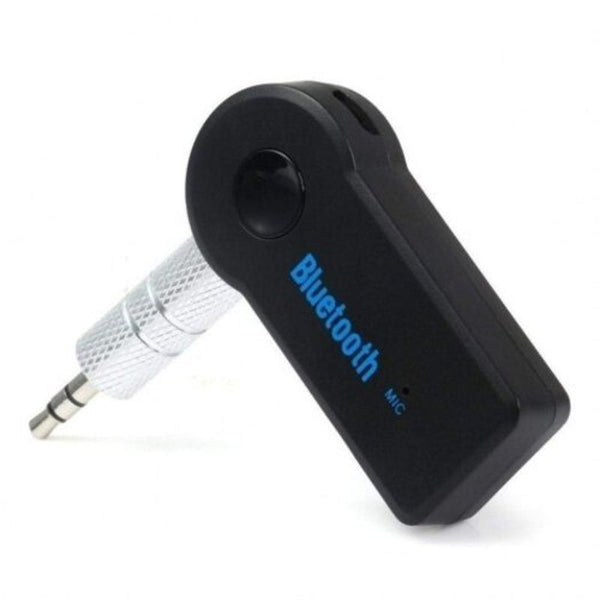Bluetooth Receiver 3.5Mm Adapter For Home Car Audio Black