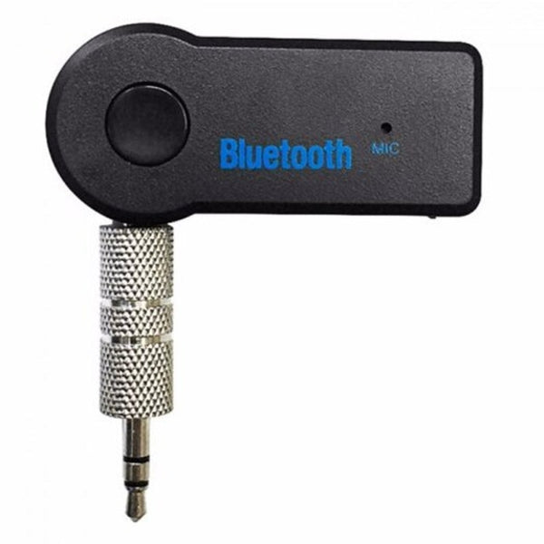 Bluetooth Receiver 3.5Mm Wireless Adapter For Home Car Audio Black