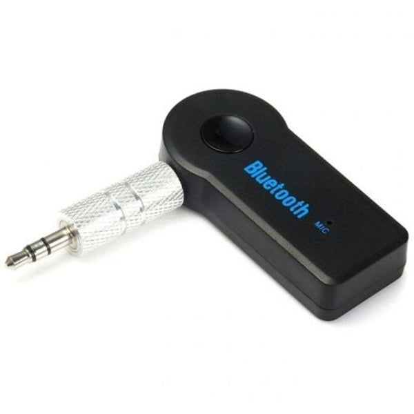 Bluetooth Receiver 3.5Mm Wireless Adapter For Home Car Audio Black
