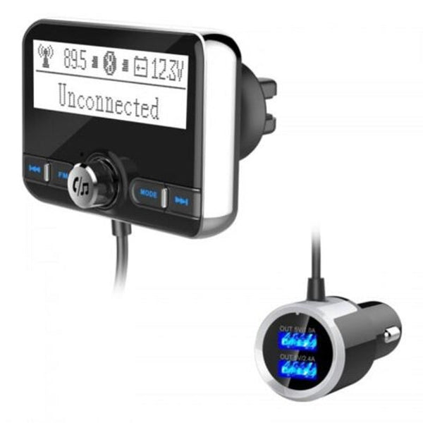 Bluetooth Transmitter Wireless Fm Modulator Car Mp3 Player Kit Charger With Lcd Bc 31