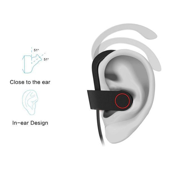 Earphones Earpieces Black Bluetooth Wireless Headsets & Earpieces