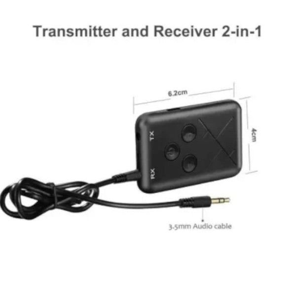 Bluetooth Handsfree Car Kits 2 In 1 Wireless Bluetooth 5.0 Receiver Transmitter Adapter Handfree Car Kit
