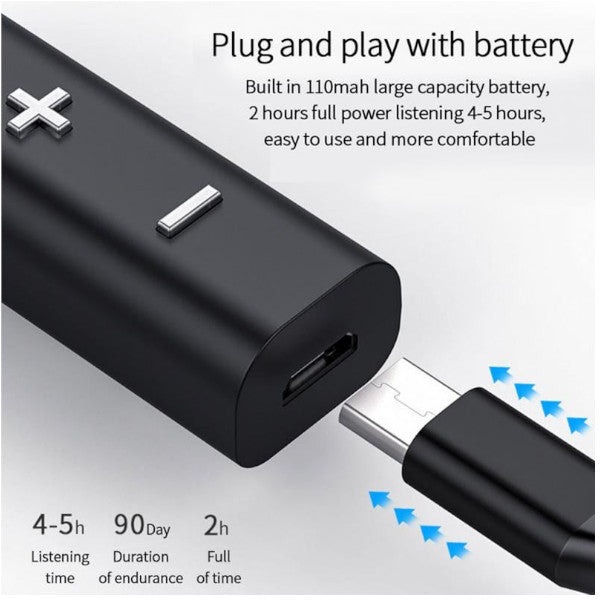 USB Bluetooth Adapters/Dongles Bluetooth Receiver 3.5Mm Aux Audio Adapter Plug And Play Music Rechargeable 5.0