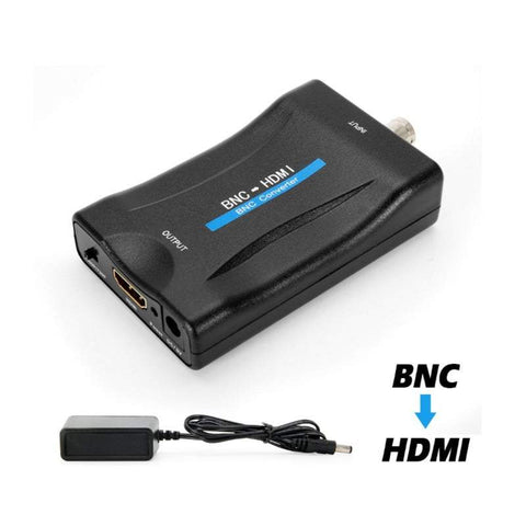 Mobile Phone Bnc To Hd Video Converter Female Hdmi Adapter Box For Security Camera Cctv Monitor With 720P / 1080P Output Switch Video Cables & Adapter