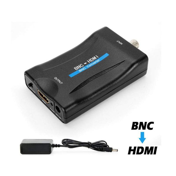 Hod Health & Home Mobile Phone Bnc To Hd Video Converter Female Hdmi Adapter Box For Security Camera Cctv Monitor With 720P / 1080P Output Switch Vide