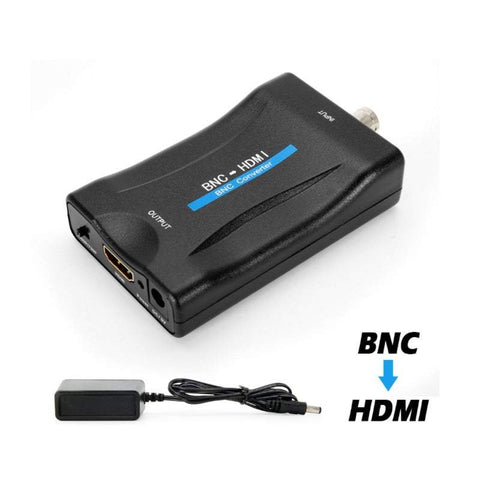 Mobile Phone Bnc To Hd Video Converter Female Hdmi Adapter Box For Security Camera Cctv Monitor With 720P / 1080P Output Switch