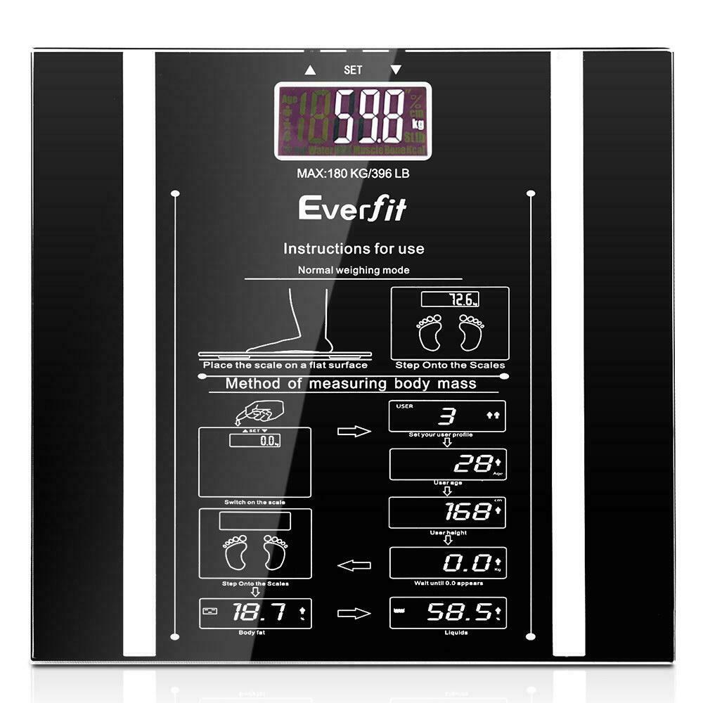 Kitchen Household Electronic Body Fat Intelligent Weight High Precision Digital Bmi Water Mass Health Composition Analyzer Monitor Scales
