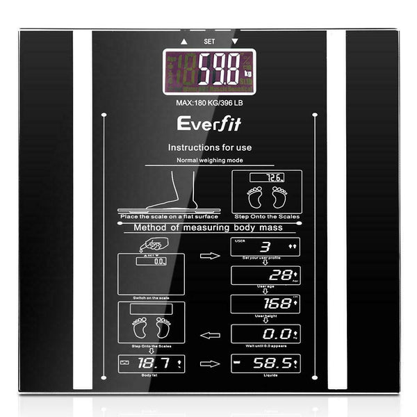 Kitchen Household Electronic Body Fat Intelligent Weight High Precision Digital Bmi Water Mass Health Composition Analyzer Monitor Scales