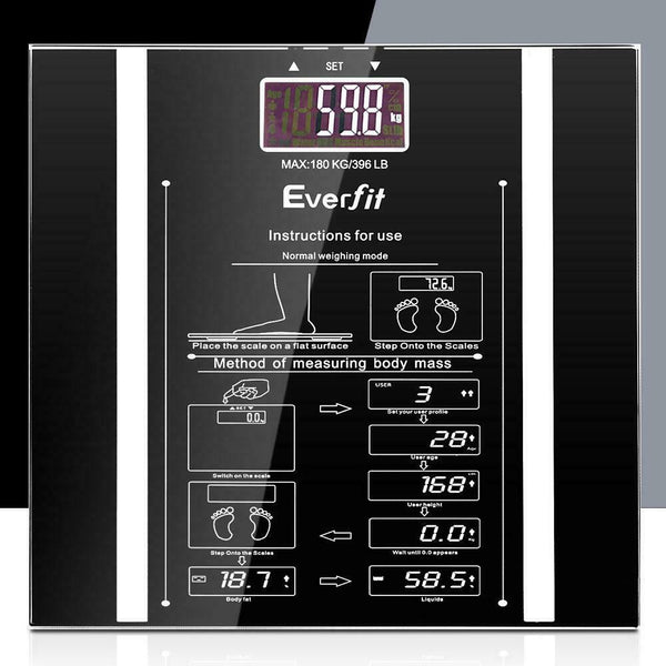 Kitchen Scales Household Electronic Body Fat Intelligent Weight High Precision Digital Bmi Water Mass Health Composition Analyzer Monitor
