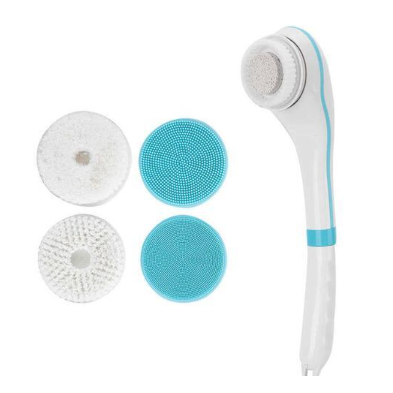 Body Shower Brush Electric Back Cleaning Massage Scrubber Spin System