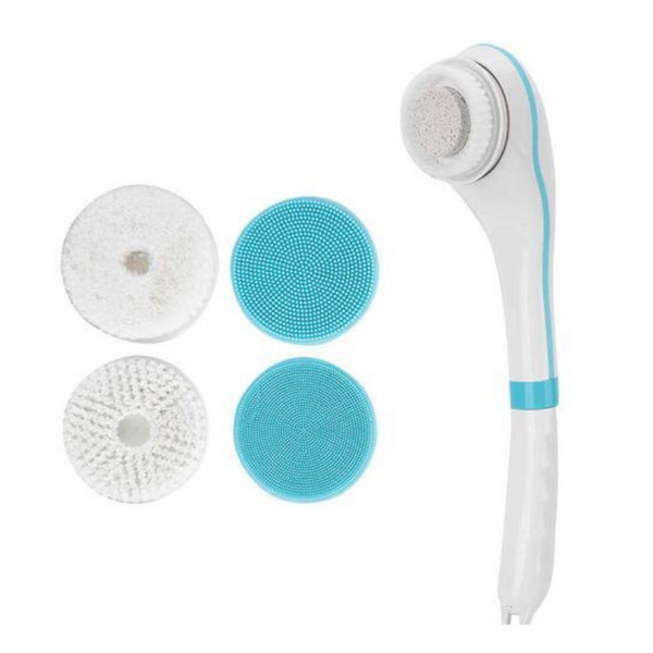 Body Shower Brush Electric Back Cleaning Massage Scrubber Spin System Massagers
