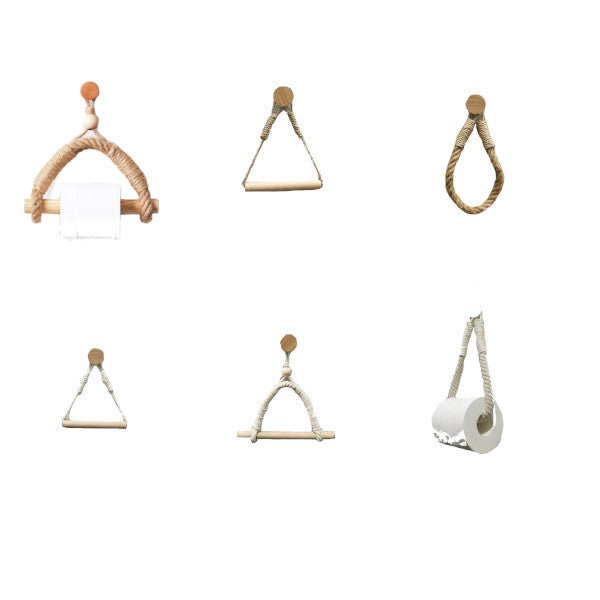 Boho Toilet Paper Roll Holders Toilet Paper Holders & Storage