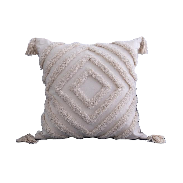 Cushions & Decorative Pillows Boho Tufted Tasseled Cushion Covers