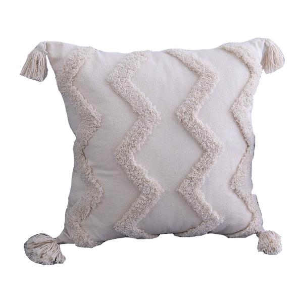 Cushions & Decorative Pillows Boho Tufted Tasseled Cushion Covers
