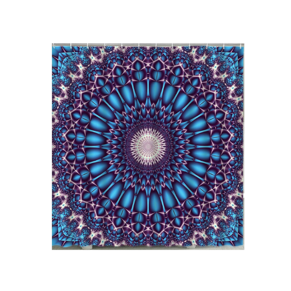Boho Mandala Colourful Waterproof Shower Curtain Bathroom Decor Shower Curtains