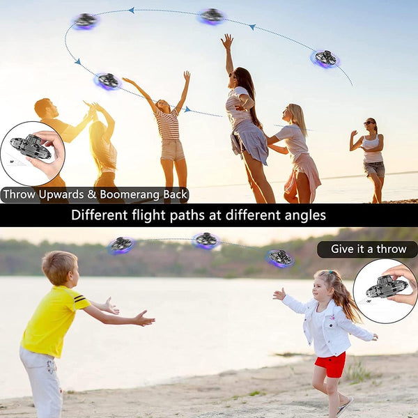 Boomerang Fly Nebula Spinner Soaring Hover Ufo Mini Drone Available In 3 Colors Other Outdoor Toys