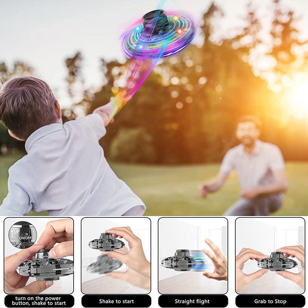 Boomerang Fly Nebula Spinner Soaring Hover Ufo Mini Drone Available In 3 Colors Other Outdoor Toys