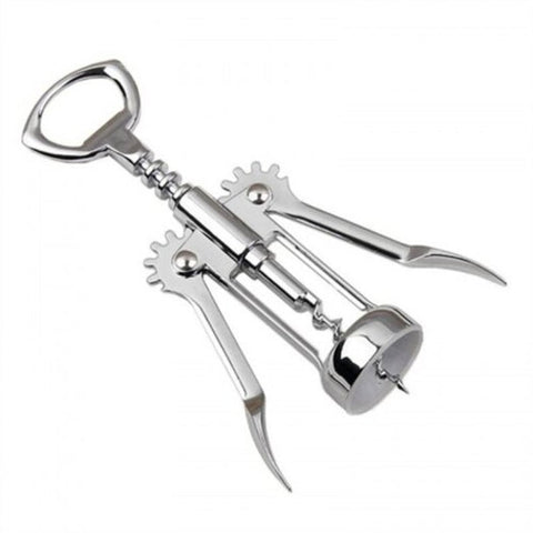 Bottle Opener Red Wine Zinc Alloy Multifunctional Starter Silver 17Cm X 6Cm Corkscrews & Bottle Openers