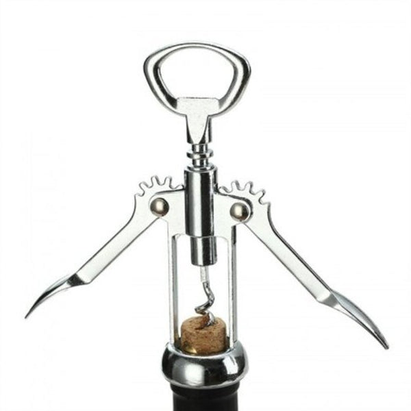 Bottle Opener Red Wine Zinc Alloy Multifunctional Starter Silver 17Cm X 6Cm Corkscrews & Bottle Openers