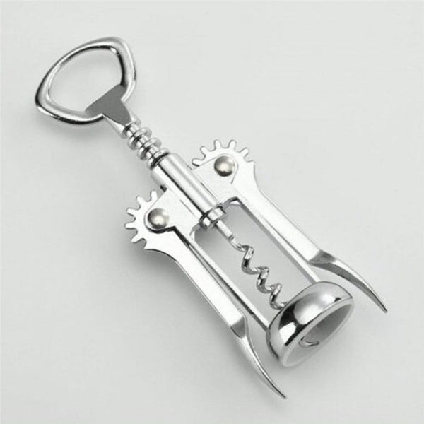 Bottle Opener Red Wine Zinc Alloy Multifunctional Starter Silver 17Cm X 6Cm Corkscrews & Bottle Openers