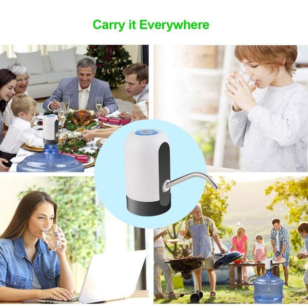 Water Dispenser Bottled Pump Drinking Usb Charging Automatic Universal Electric Dispensers