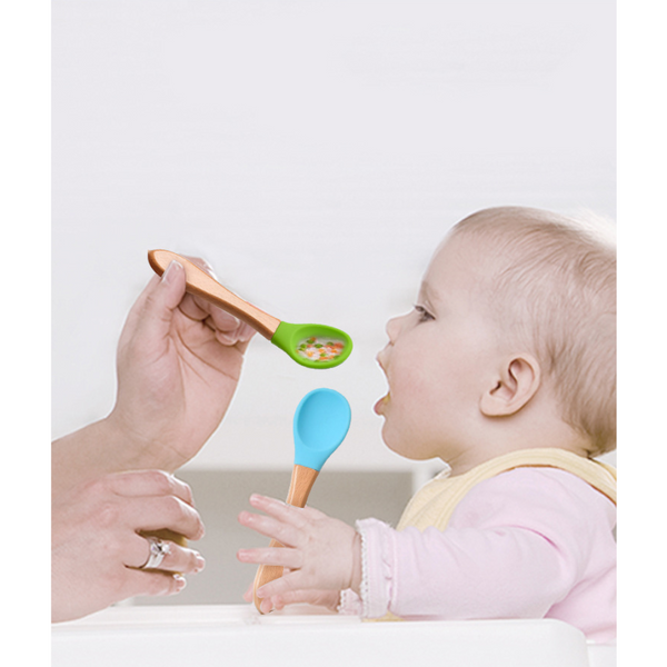 Silicone Baby Feeding Bowl Tableware For Kids Waterproof Suction With Spoon Baby Feeding Sets
