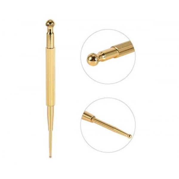 Brass Ear Probe Body Point Pen Needle Stimulator Care Massager Acupuncture Devices