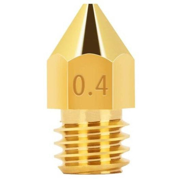 Brass Nozzle For Creality Ender 3 / 10 10S Pro U20 U30 Anet Anycubic 1.75Mm 3D Printer5pcs Gold 0.2Mm