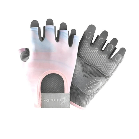 Breathable Half Finger Fitness Gloves For Men And Women Durable Performance Gloves Straps & Hooks