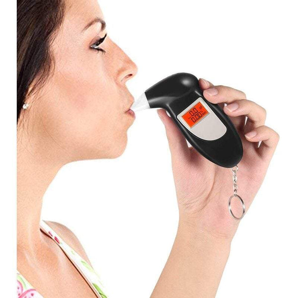 Breathalysers Breathalyzer Portable Keychain Alcohol Tester For Driver Electronic Breathalysers