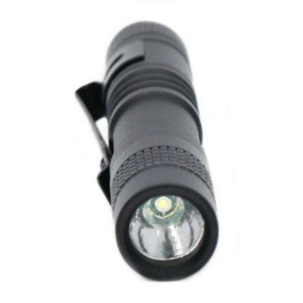 2000Lm Mini Small Pen Led Flashlight Black Flashlights