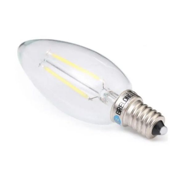 E14 2W Cob 200Lm Dimmable Led Candle Bulb White Light