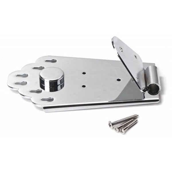 Bridge For Hollow Semi Electric / Jazz Guitar Silver Guitar Parts